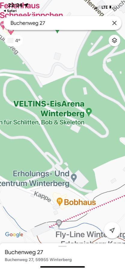 Veltins-Arena Fewo Buchenweg 27 Appartement Winterberg Exterior photo